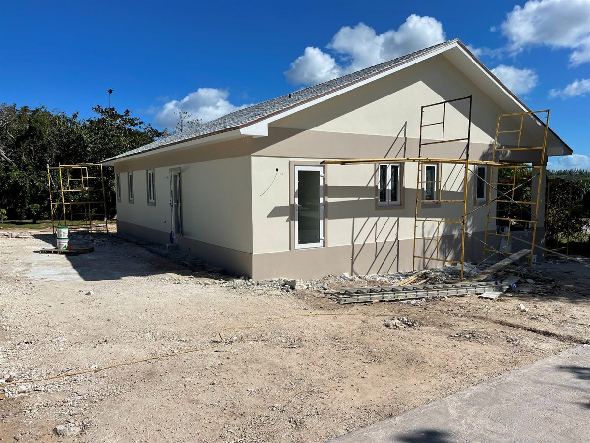 Guest cottage on Oak Hill Road nearing completion, 2022